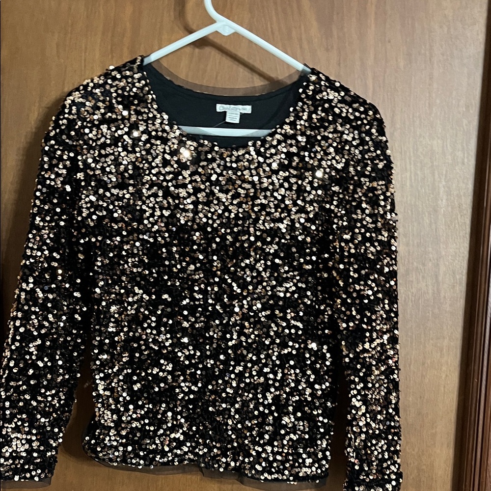Sequin top size 14 or 16